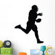 Football Silhouette Wall Decal