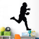 Football Silhouette Wall Decal