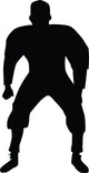 Football Silhouette Wall Decal
