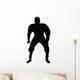 Football Silhouette Wall Decal