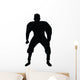 Football Silhouette Wall Decal