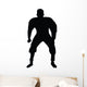 Football Silhouette Wall Decal