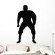 Football Silhouette Wall Decal