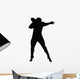 Football Silhouette Wall Decal