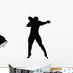 Football Silhouette Wall Decal