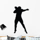 Football Silhouette Wall Decal