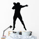 Football Silhouette Wall Decal