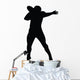Football Silhouette Wall Decal