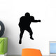 Football Silhouette Wall Decal