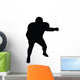 Football Silhouette Wall Decal