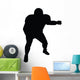 Football Silhouette Wall Decal
