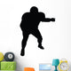 Football Silhouette Wall Decal