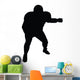 Football Silhouette Wall Decal