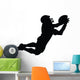 Football Silhouette Wall Decal