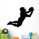 Football Silhouette Wall Decal