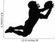 Football Silhouette Wall Decal