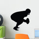 Football Silhouette Wall Decal