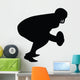 Football Silhouette Wall Decal