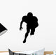 American Football Silhouette Wall Decal