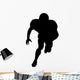 American Football Silhouette Wall Decal