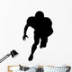 American Football Silhouette Wall Decal