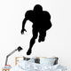 American Football Silhouette Wall Decal