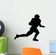 American Football Silhouette Wall Decal