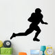 American Football Silhouette Wall Decal
