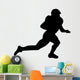 American Football Silhouette Wall Decal