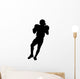 American Football Silhouette Wall Decal