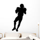 American Football Silhouette Wall Decal