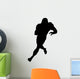 American Football Silhouette Wall Decal