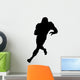 American Football Silhouette Wall Decal