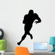 American Football Silhouette Wall Decal