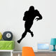 American Football Silhouette Wall Decal