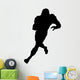 American Football Silhouette Wall Decal