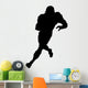 American Football Silhouette Wall Decal