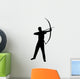 Archery Silhouette Wall Decal