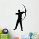 Archery Silhouette Wall Decal