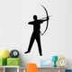 Archery Silhouette Wall Decal