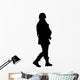 Military Silhouette Wall Decal