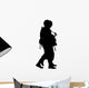 Military Soldier Silhouette Wall Decal