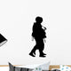 Military Soldier Silhouette Wall Decal
