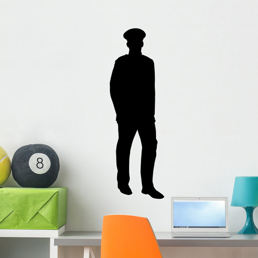 Military Silhouette Wall Decal
