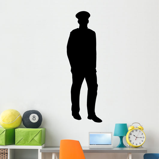 Military Silhouette Wall Decal