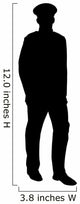 Military Silhouette Wall Decal