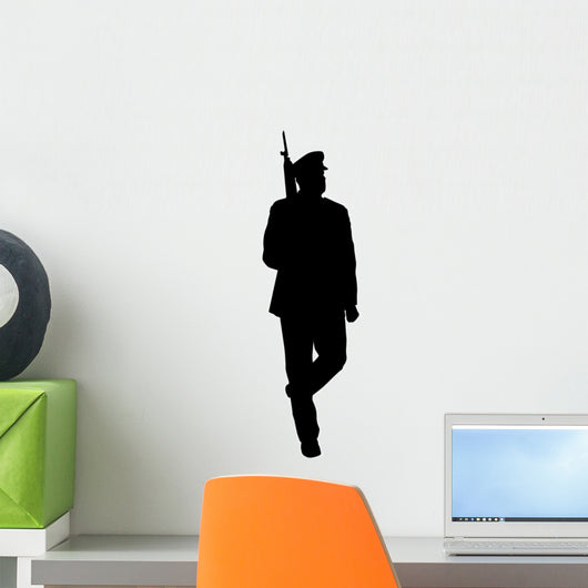 Military Silhouette Wall Decal
