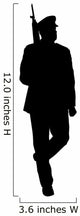 Military Silhouette Wall Decal