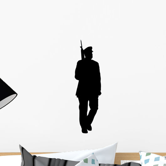 Military Silhouette Wall Decal