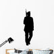 Military Silhouette Wall Decal